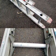 506002 / 2連はしご 2連 梯子 脚立 / 縮長約460cm / 中古品 ※お引取限定の画像