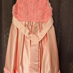 ドレス120cmピンクの画像