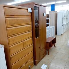 ★ジモティ割あり★  ワードローブ ブラウン H185×D56....