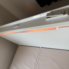 ニトリ　ダブルベッドフレームの画像