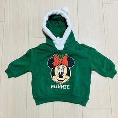 Disney ディズニー ミニー クリスマス トレーナー セットアップ 80の画像