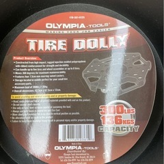 コストコ製品　タイヤ　TIRE DOLLYの画像