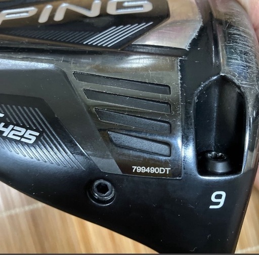 ping g425 MAX ドライバー ヘッド 9° 
