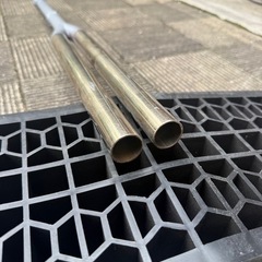 25.4パイ　加工用マフラー　中古の画像