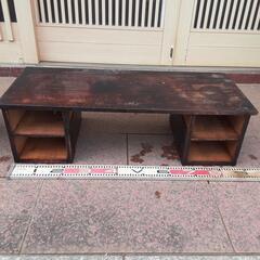 骨董品　棚　台　昭和初期以前　釘使ってないです。の画像