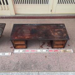骨董品　棚　台　昭和初期以前　釘使ってないです。