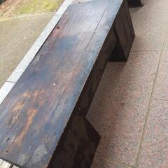 骨董品　棚　台　昭和初期以前　釘使ってないです。の画像