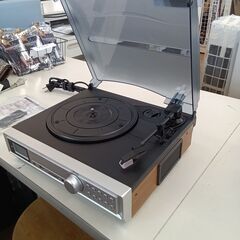 ★ジモティ割あり★ オーム電機 ラジオ付きマルチレコードプレーヤー RDP-B300N  20年製 動作確認／クリーニング済み TK5451【リユースのサカイつくば店】の画像