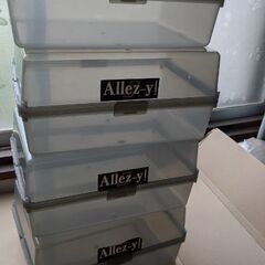 無料　中古　靴保存ケース　4個セット