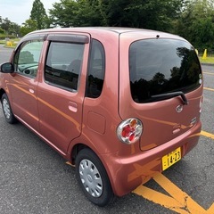 ダイハツ　ムーブラテ　ピンク　7万9千キロ　車検あります。の画像