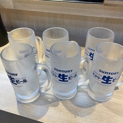 サントリー生ビールジョッキ 380ML 6ヶ