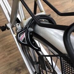 【ジャングル広陵店】自転車　26インチ　シルバーの画像