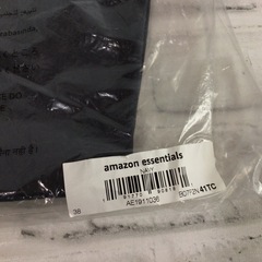 W130  未着用　Amazon essentials  チノパン　ハーフパンツ　38  メンズ　ネイビー　無地　カジュアル　現状品の画像