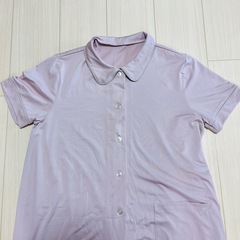 【新品】マタニティ 妊婦 パジャマ ワンピース 半袖 前開き ピンク Mの画像