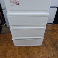 リサイクルショップどりーむ鹿大前店　No1475　4段収納　タン...