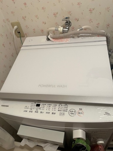 値下げしました→【取引日指定あり】2023年シャープ製洗濯機　10kg