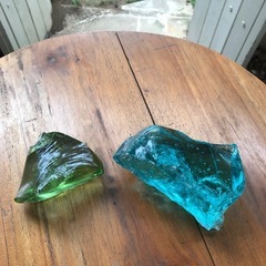 アンダラ　クリスタル原石　青