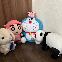 ぬいぐるみ4つ