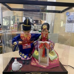  【7F06④】韓国お辞儀人形 2007年製の画像