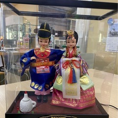  【7F06④】韓国お辞儀人形 2007年製の画像