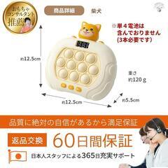 知育 玩具 QUICK PUSH 柴犬の画像