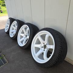 SHOGUN 18インチ9.5j 4本セット 23年製ケンダ付き