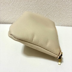 姫路レザー使用　小物入れポーチの画像