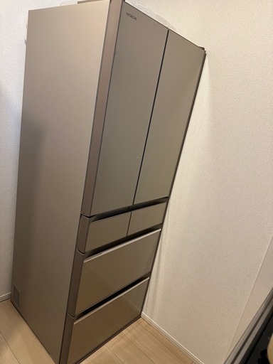 冷蔵庫 日立 R-HW52K 幅65cm