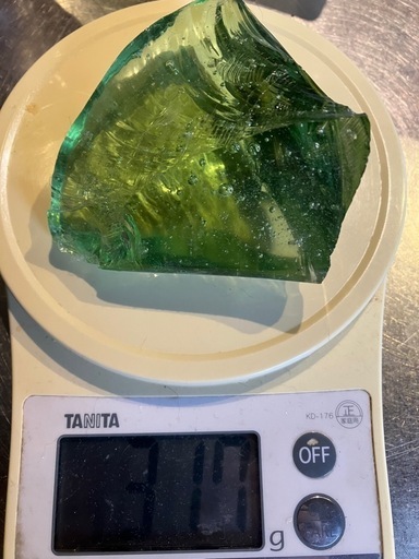 アンダラクリスタル原石　緑