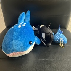 魚ぬいぐるみキーホルダー