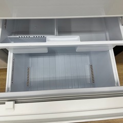 【ドリーム川西店御来店限定】三菱　冷蔵庫　MR-C33F-W 2021年製／クリーニング済み 【2002211255601914】の画像