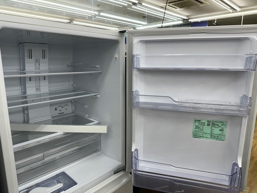 【ドリーム川西店御来店限定】三菱　冷蔵庫　MR-C33F-W 2021年製／クリーニング済み 【2002211255601914】