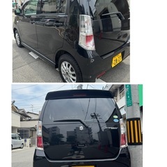 大阪出品 ワゴンR スティングレーH21年84000km 車検8年3月までの画像