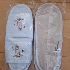 【未使用品】ディズニースリッパ4足の画像