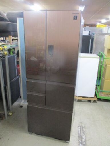 6ドア冷蔵庫　シャープ　SJ-GA50E-T　502L【引き取り限定】
