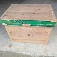 茶箱　木箱　の画像