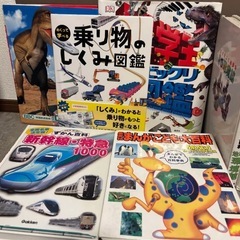 決定済み⭐︎プレneo 小学館の図鑑　恐竜図鑑　乗り物しくみ図鑑セット　ネオの画像
