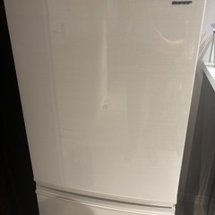 シャープ 冷蔵庫 137L（SJ-D14D-W) ・状態良好