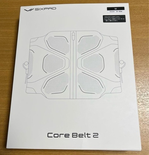 ⭐️ SIXPAD Core Belt 2 サイズ間違いによる出品 5年保証付❗️⭐️ ⭐️ SIXPAD Core Belt 2 サイズ間違いによる出品 5年保証付❗️
