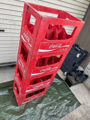 コカコーラ　ヴィンテージ　ケース　中古品