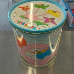 0602-437 バーバパパ　バケツ缶　おもちゃ入れ