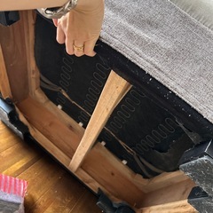 中古３人がけソファーの画像