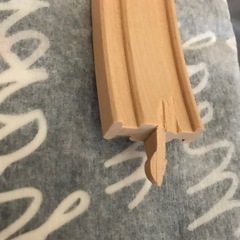 木製　　新幹線　はやぶさ&こまちトレインセットの画像