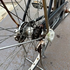 27インチ　大型　自転車　　ギア付き　ママチャリ　の画像