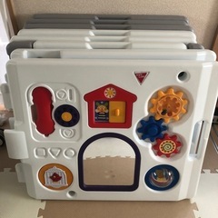 日本育児　ミュージカルキッズランドDXⅡ　ベビーサークル