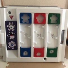 日本育児　ミュージカルキッズランドDXⅡ　ベビーサークルの画像