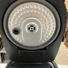 H2506-051 IRIS OHYAMA RC-IK50-B 炊飯器 2021年製 通電確認済み　キズ汚れ有りの画像