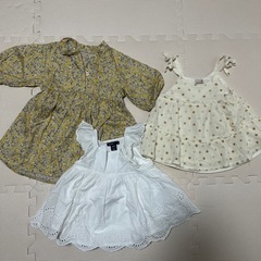 ベビー80サイズ 女の子　夏服　半袖　 の画像