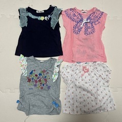 ベビー80サイズ 女の子　夏服　半袖　 の画像