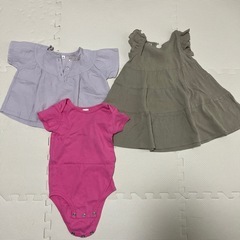 ベビー80サイズ 女の子　夏服　半袖　 の画像